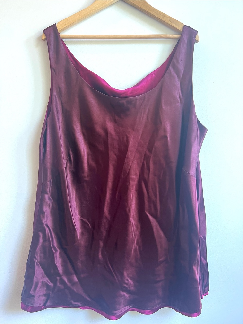 Lafayette 148 New York Romantic Reversible 100% Silk Blouse – Two Colors S 14 - Picture 2 of 8